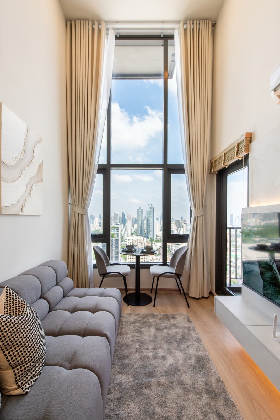 Interior of a Maison Siam managed rental apartment in Bangkok