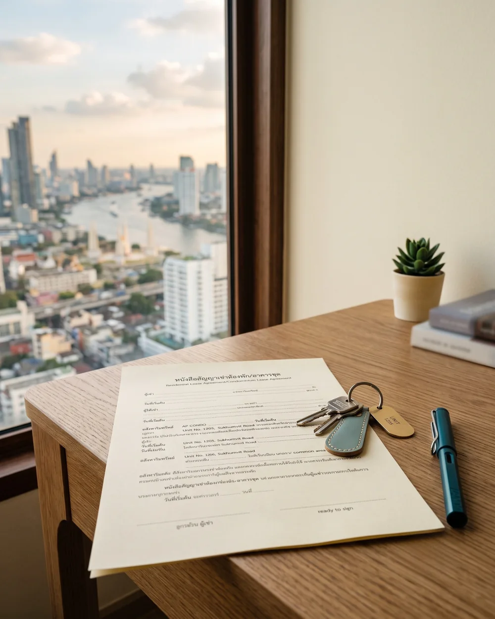 Bangkok condo paperwork and compliance, managed by Maison Siam