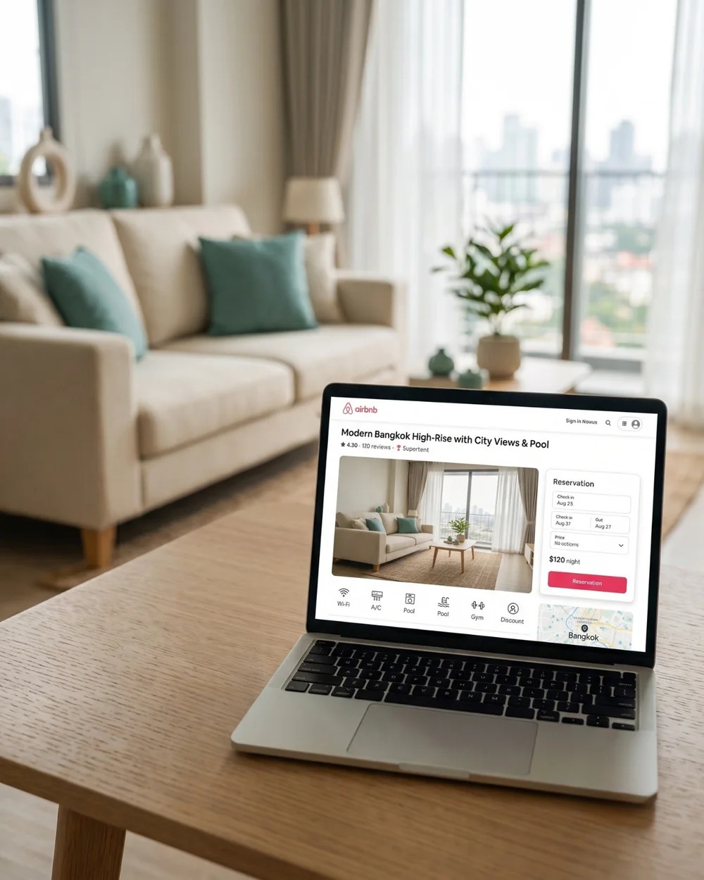 Bangkok condo listing photographed and marketed by Maison Siam
