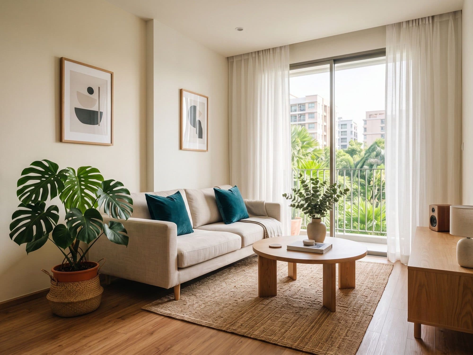 Interior of a Bangkok condominium sourced and managed by Maison Siam