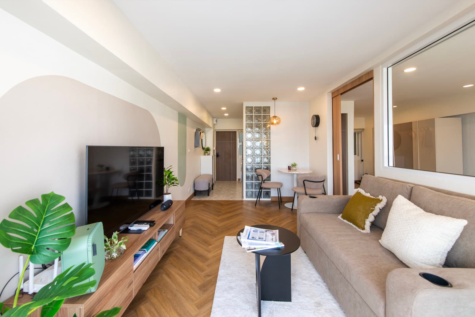 Interior of a Maison Siam managed Bangkok condominium